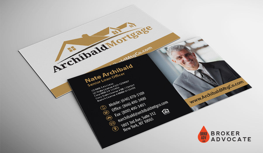 Modern Mortgage Business Card