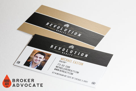Matte/Dull or UV coated business cards