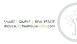 Treehouse Realty Business Card - Silk & Spot UV with Photo