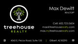 Treehouse Realty Business Cards