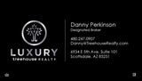 Treehouse Realty Luxury Card - Silk, Silver Foil & Spot UV